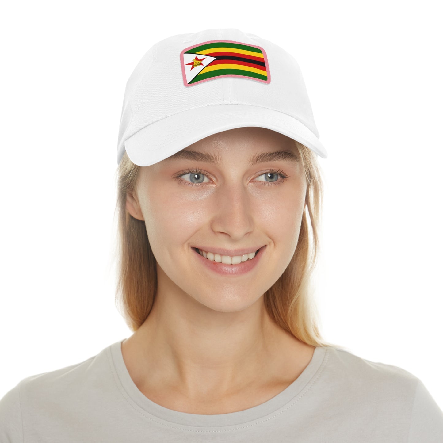 Zimbabwe Leather Patch Hat