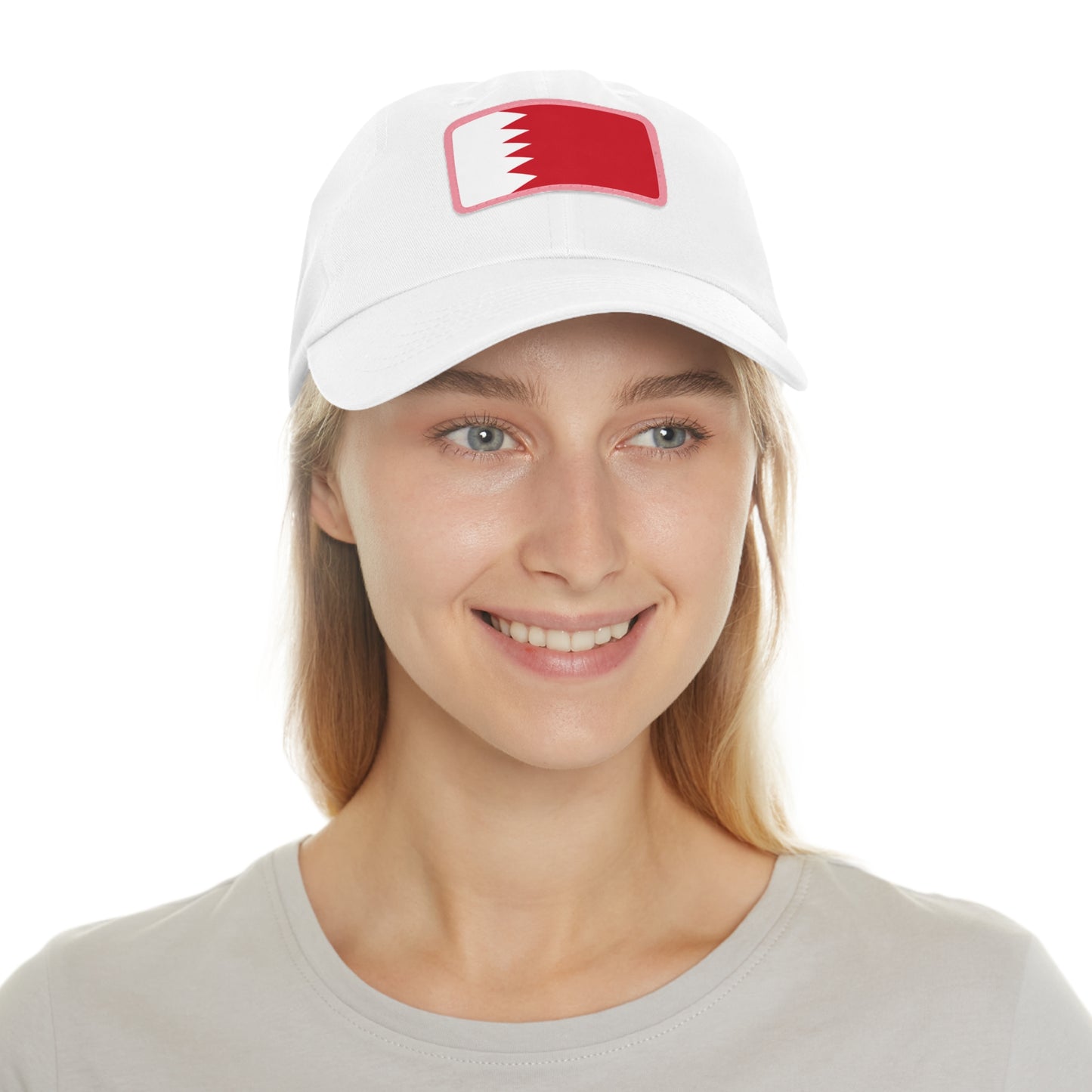 Bahrain Leather Patch Hat