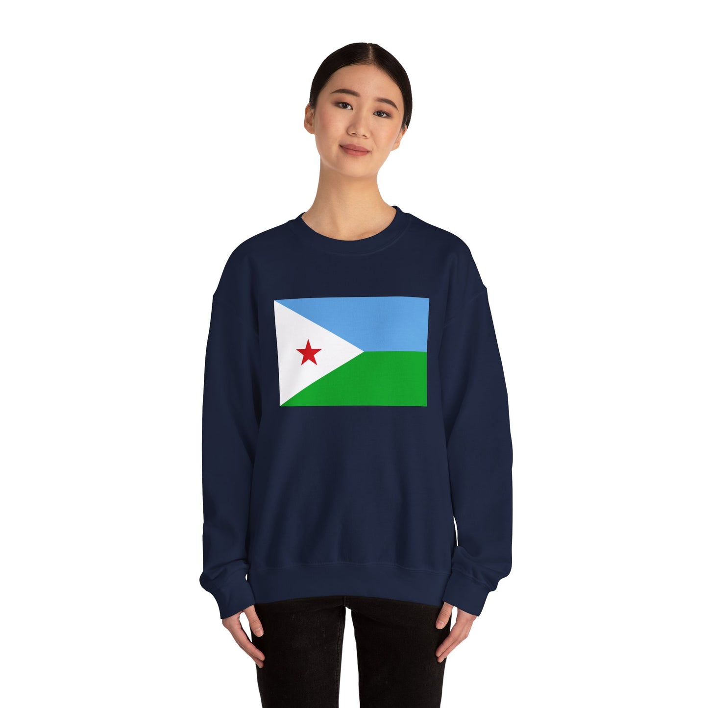 Djibouti Flag Sweatshirt