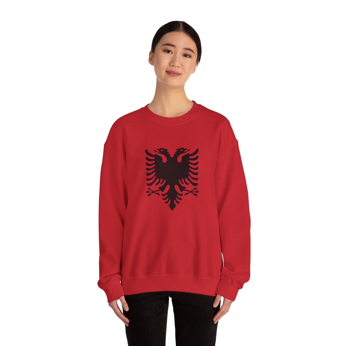 Current Flag of Albania Inspired Sweatshirt