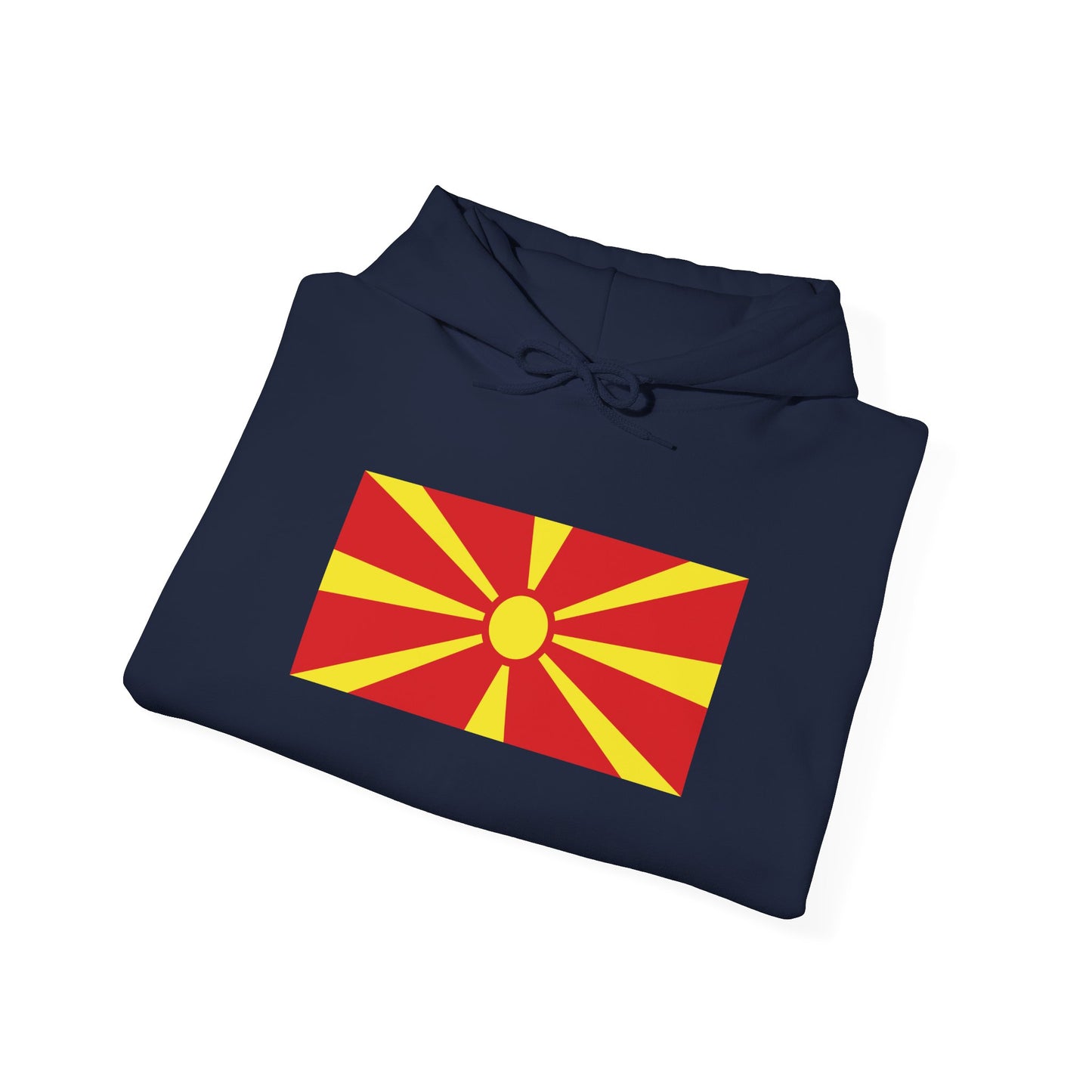North Macedonia Flag Hoodies