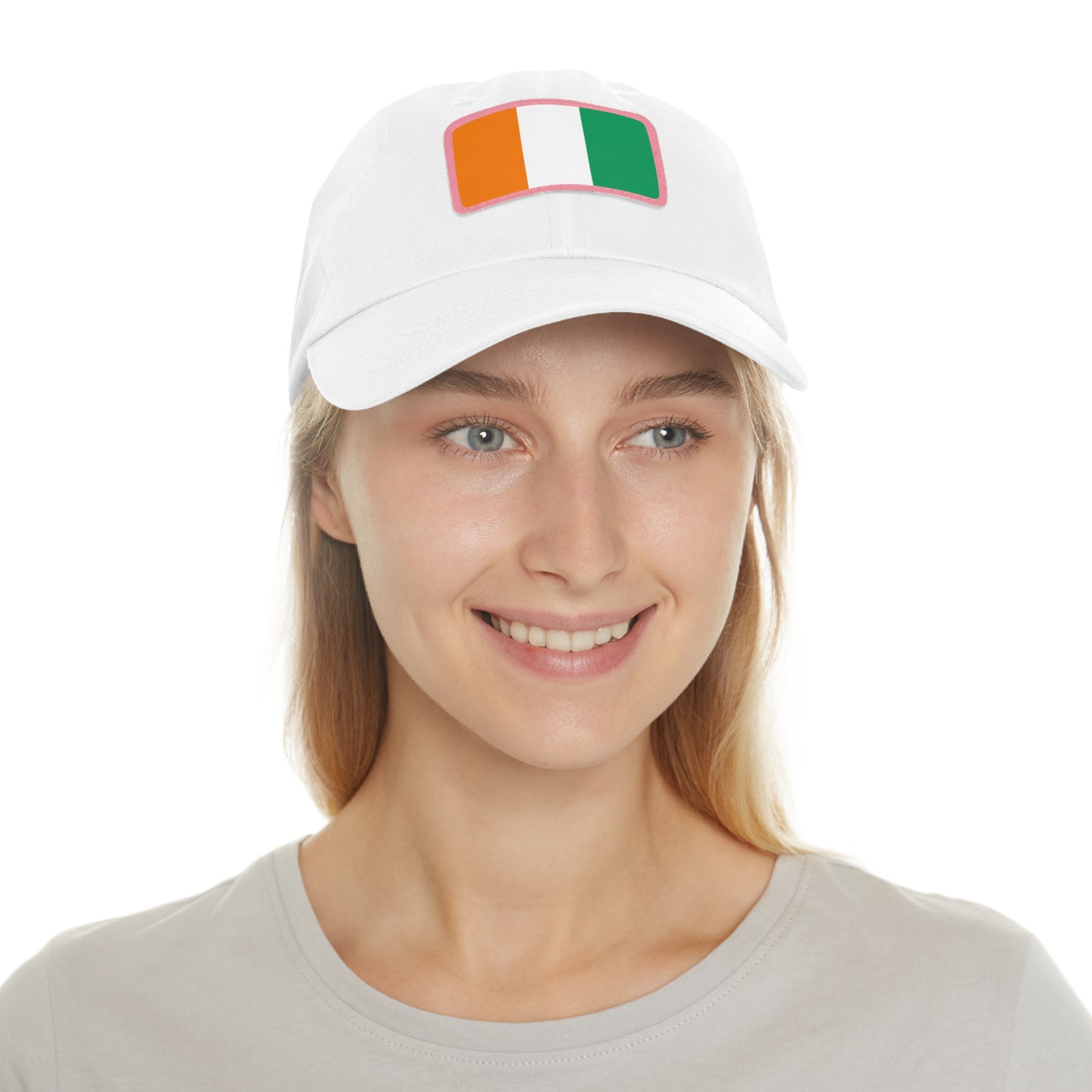 Côte d’Ivoire Leather Patch Hat