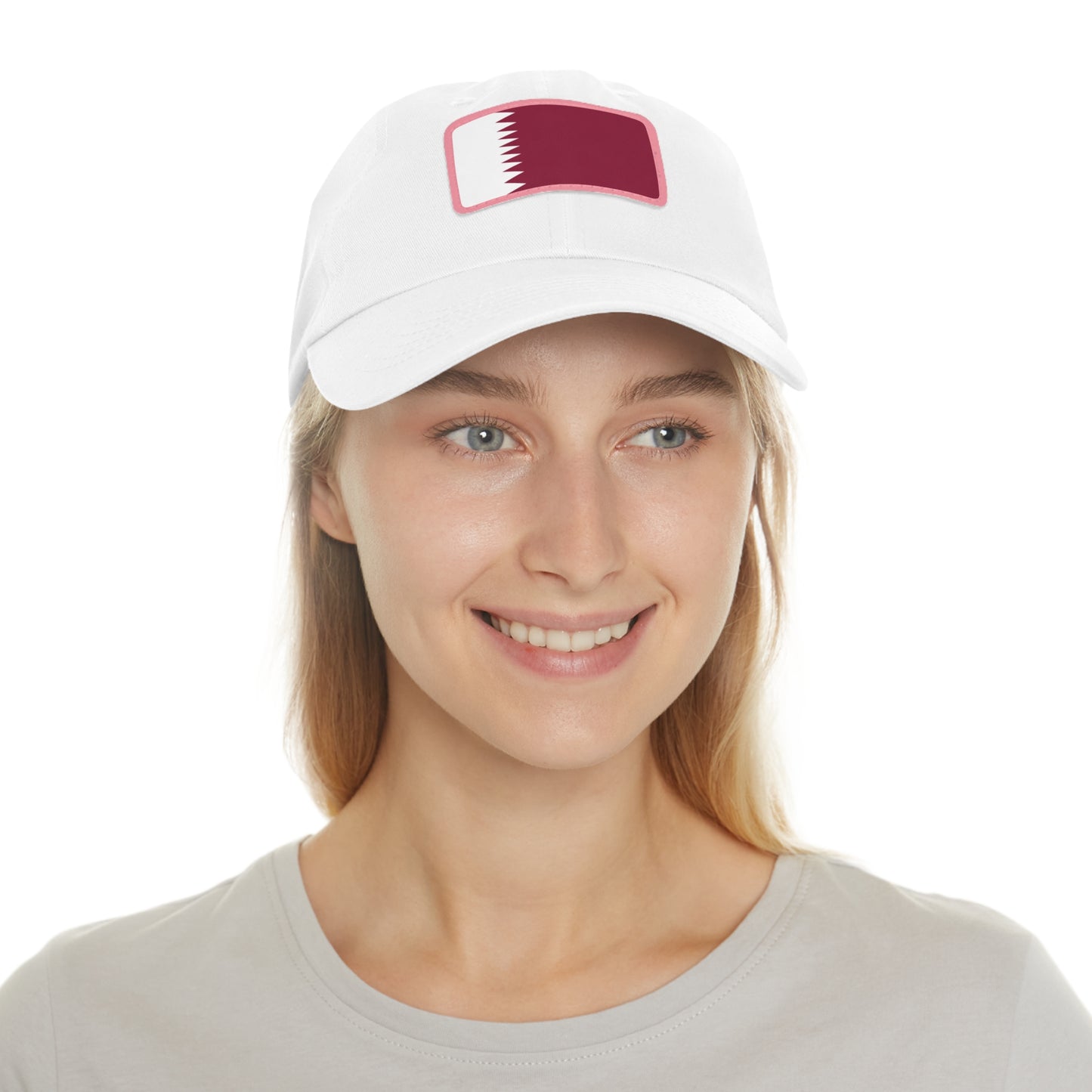 Qatar Leather Patch Hat
