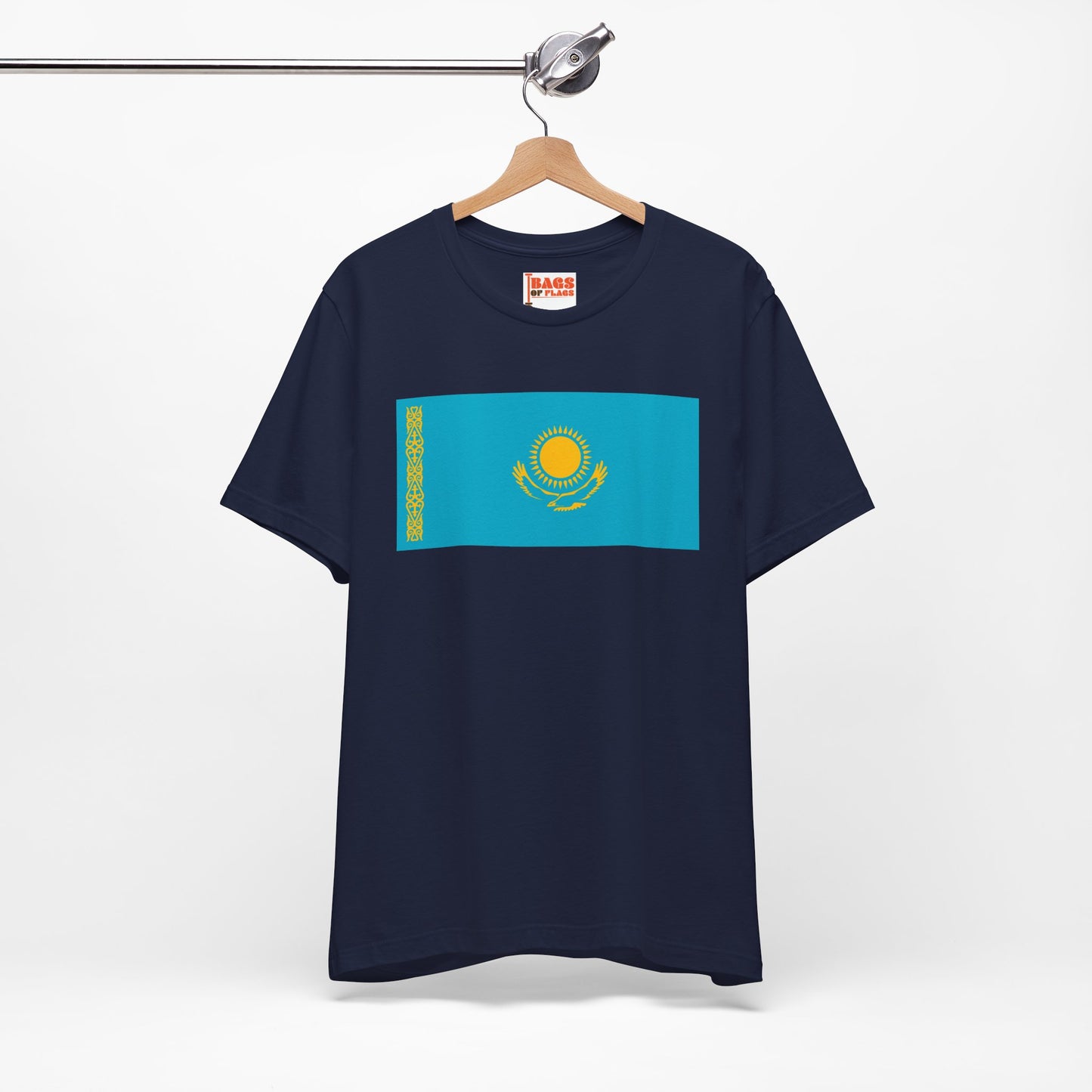 Kazakhstan Flag on T-shirt