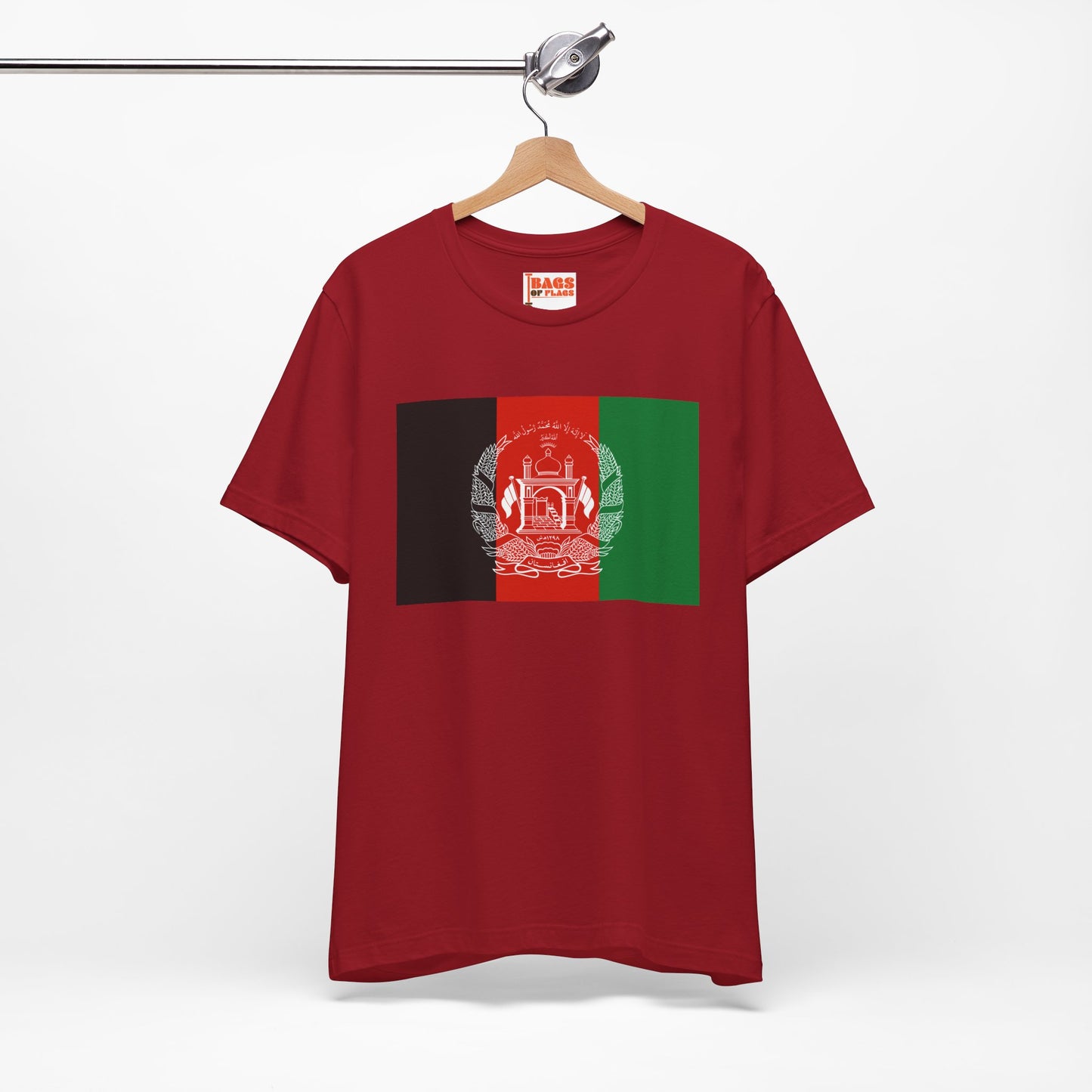 Afghanistan Flag on T-shirt
