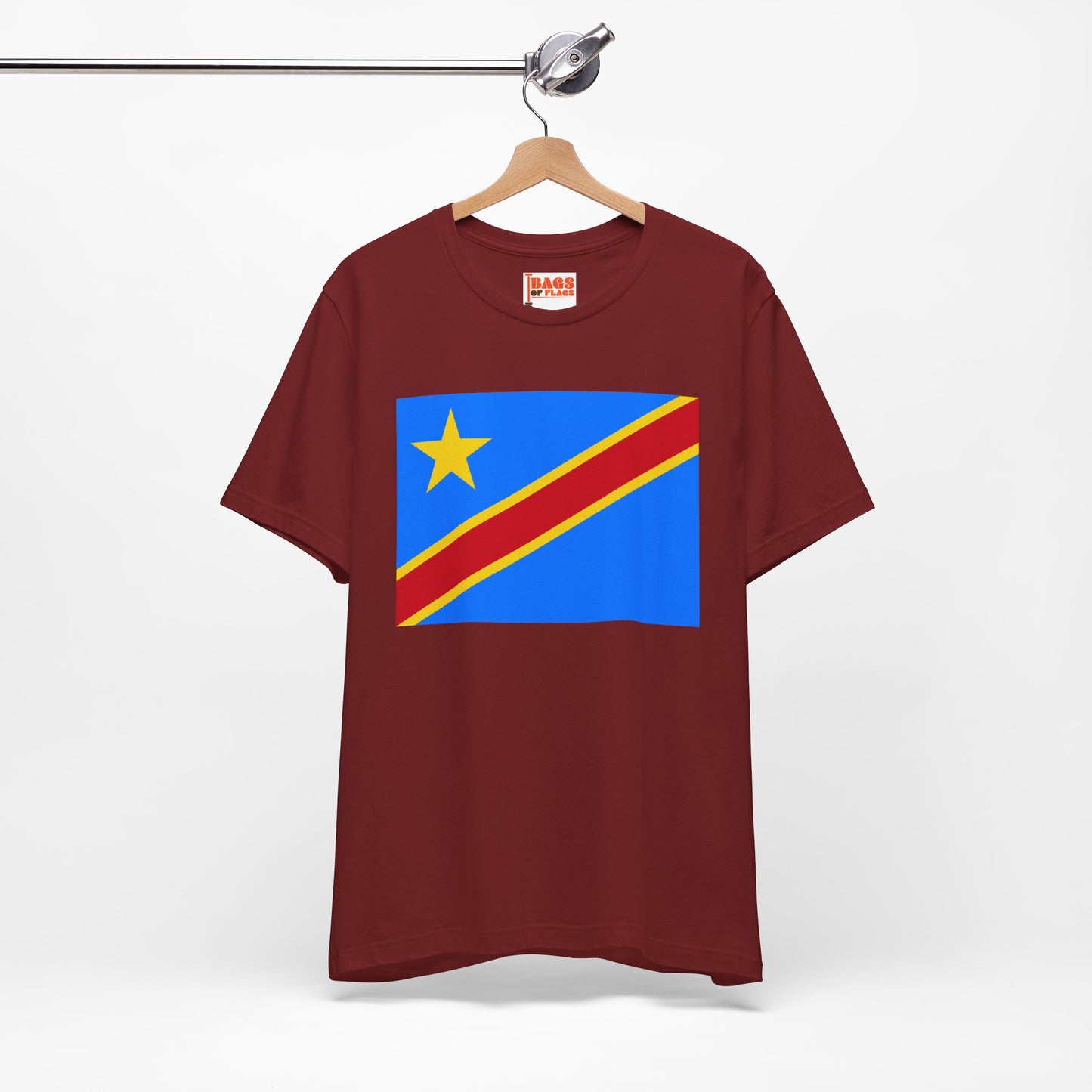 Democratic Republic of Congo Flag on T-shirt
