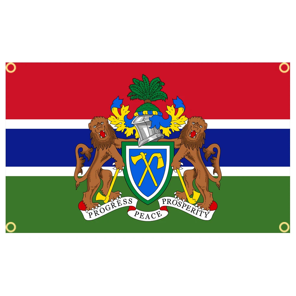 Gambia Flag