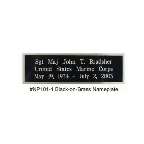 Marine Corps Brass service medallion