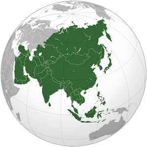 Map of Asia