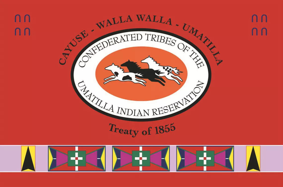 Native American Flags: Cayuse People