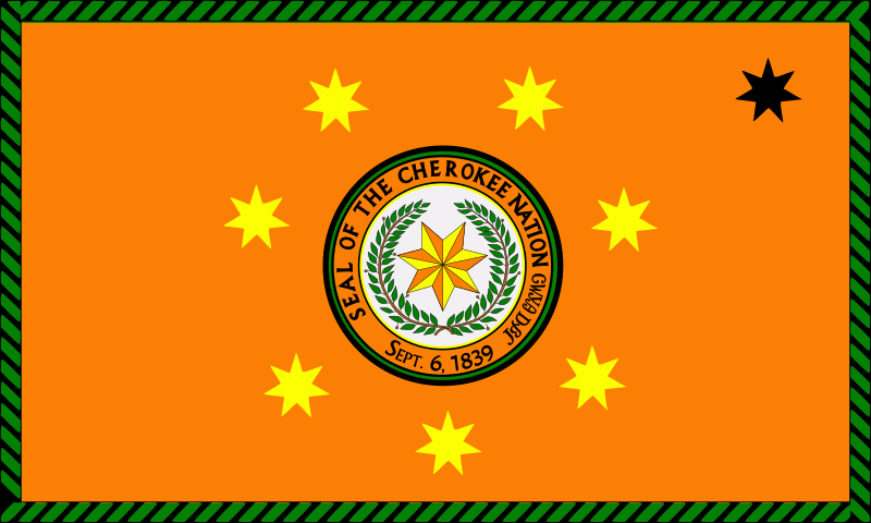 Native American Flags: Cherokee Tribe