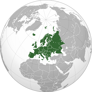 Map of Europe