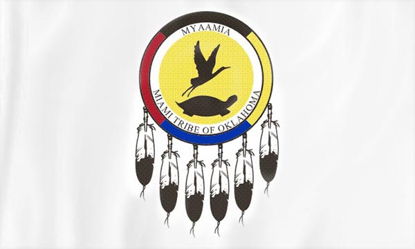 Native American Flags: Miami Tribe of Oklahoma