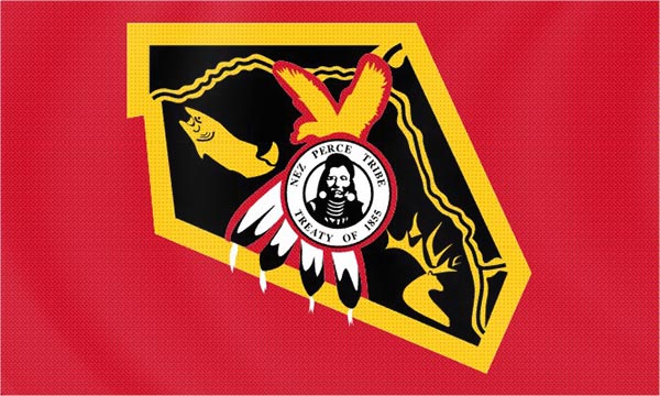 Native American Flags: Nez Perce Tribe