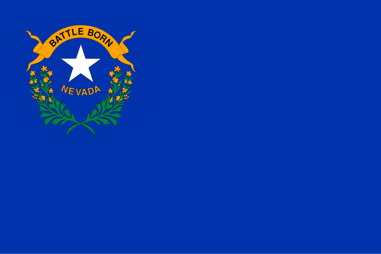 US States Nevada Flag