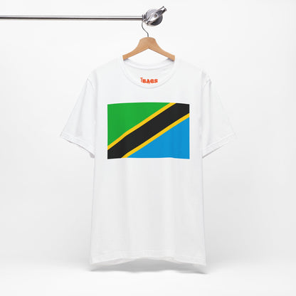 Tanzania Flag on T-shirt