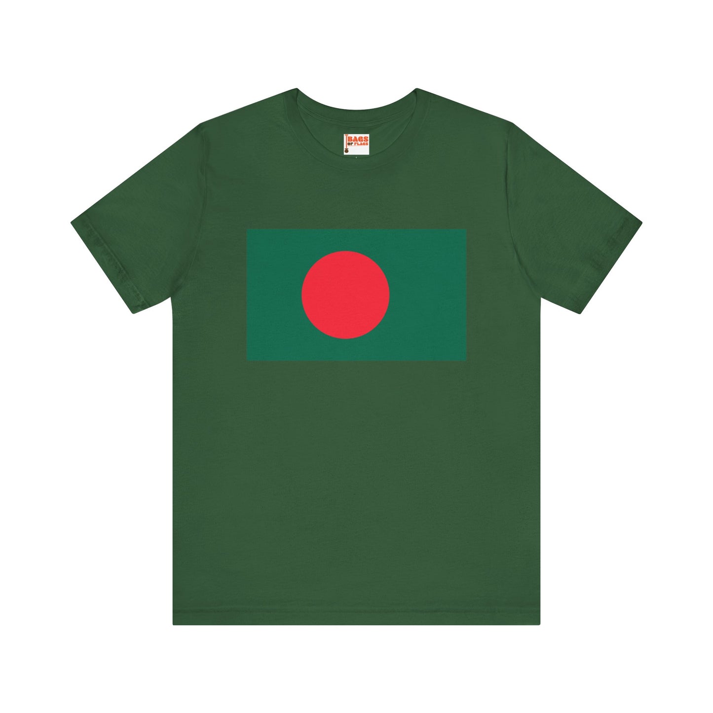 Bangladesh Flag on T-shirt
