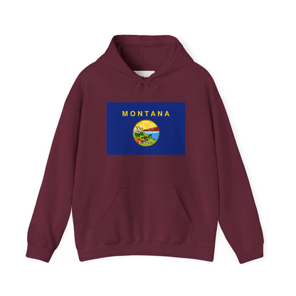 Montana Flag Hoodies