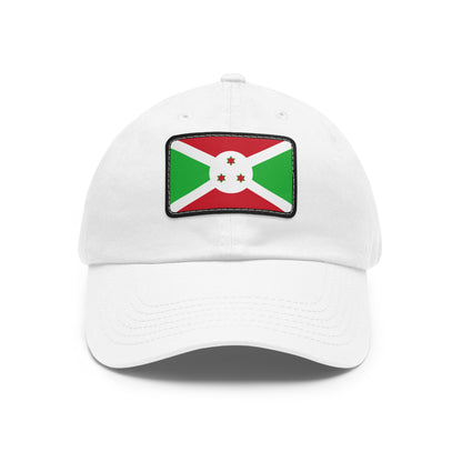 Burundi Leather Patch Hat