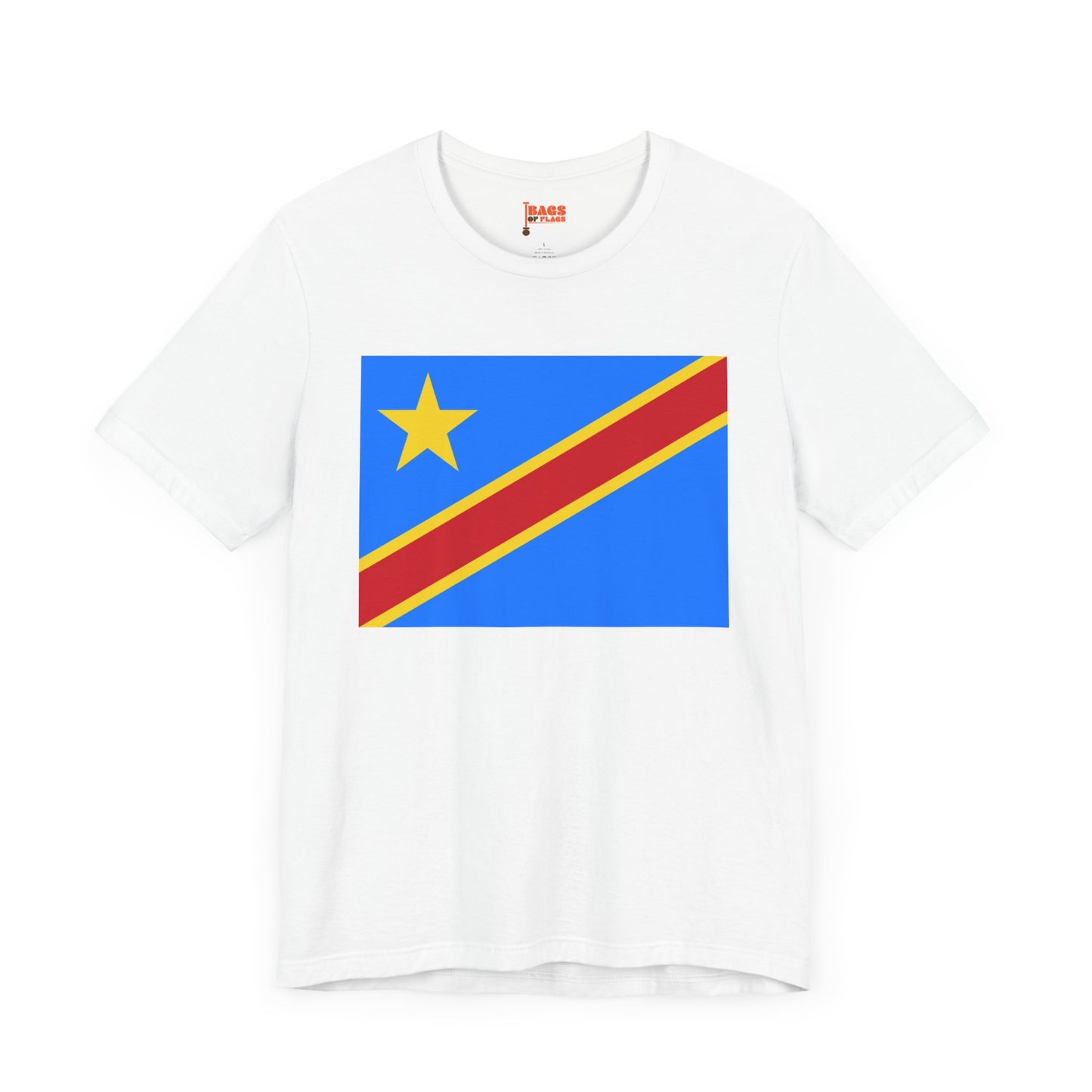 Democratic Republic of Congo Flag on T-shirt