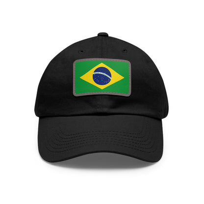 Brazil Leather Patch Hat