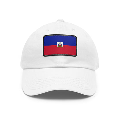 Haiti Leather Patch Hat
