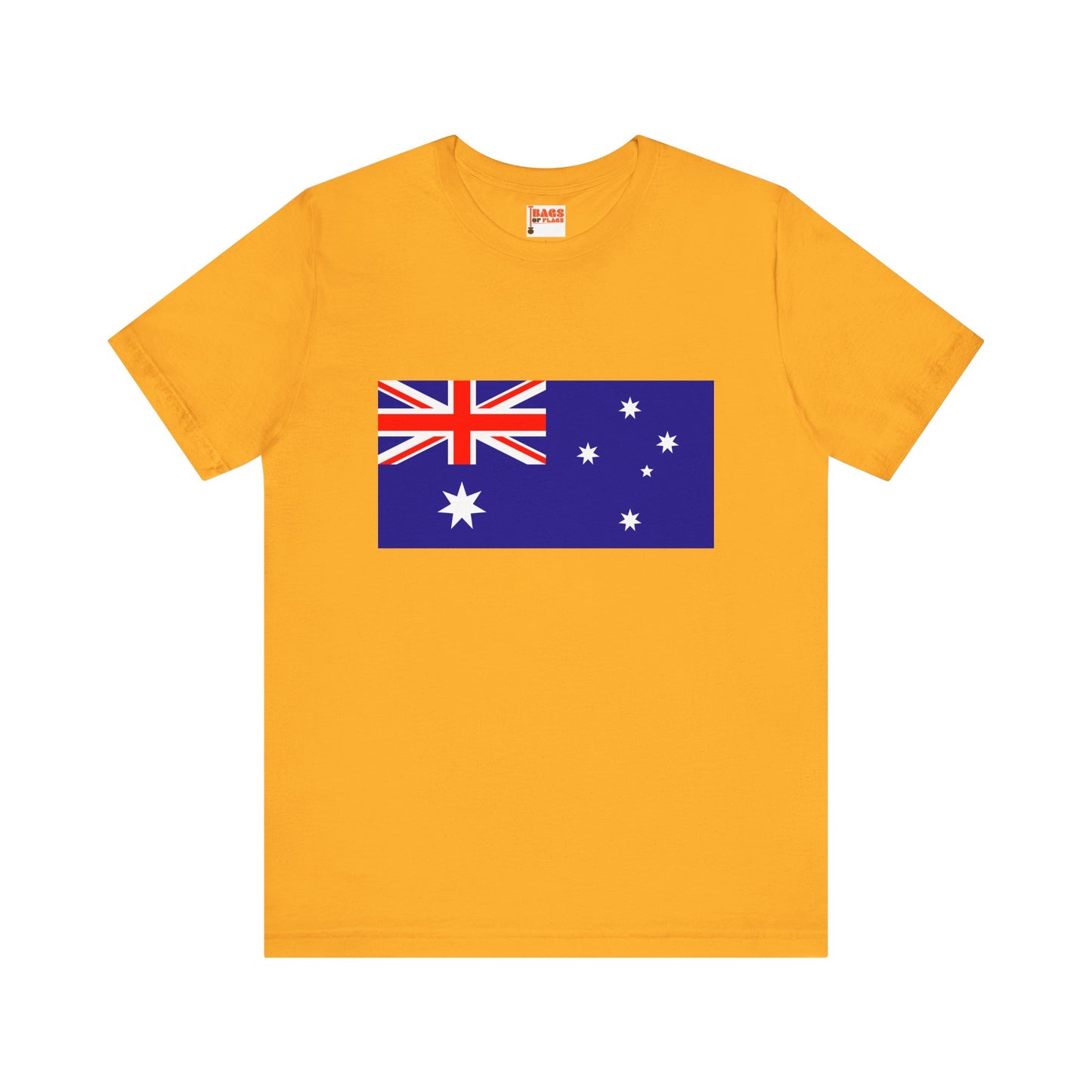 Australia Flag on T-shirt