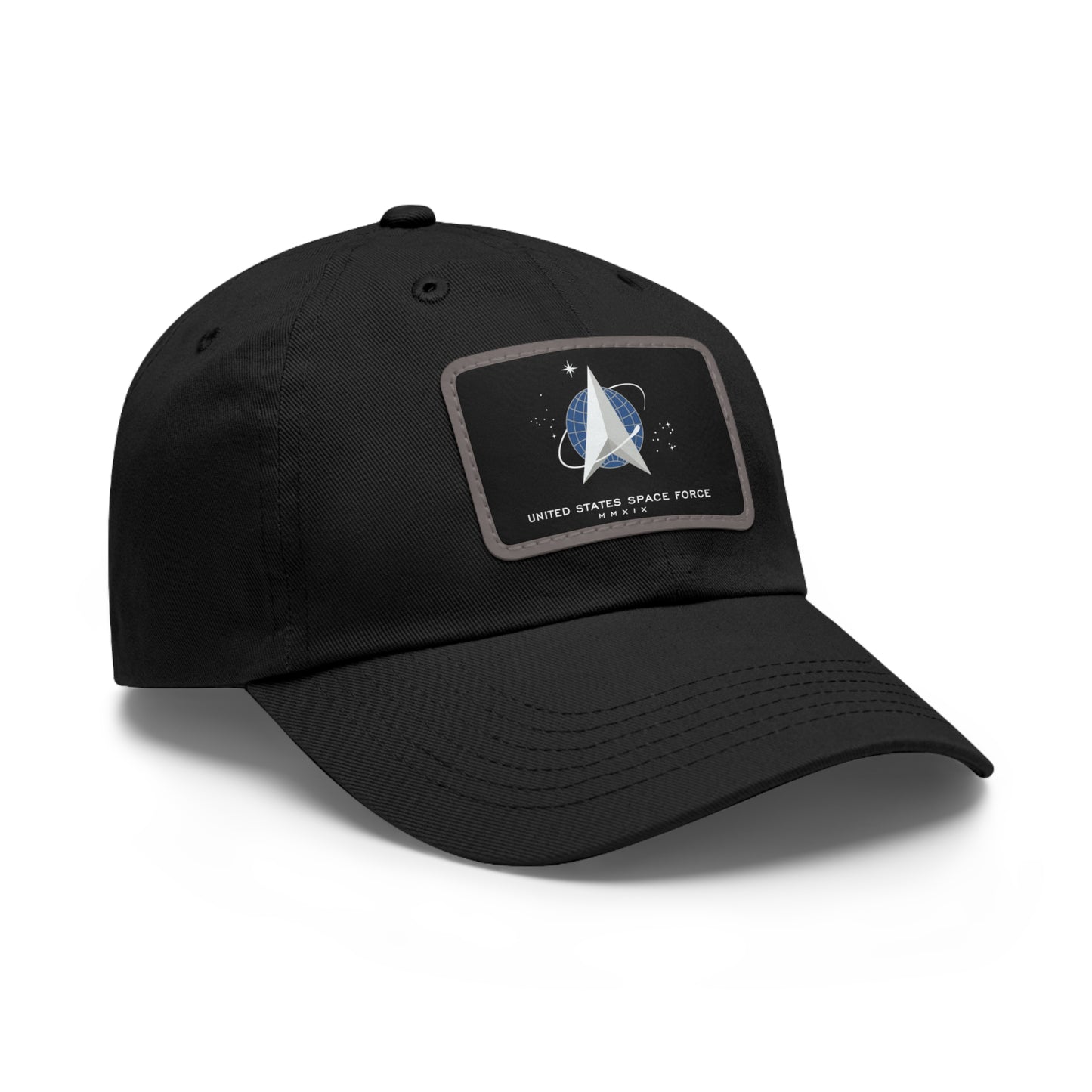 US Space Force Leather Patch Hat