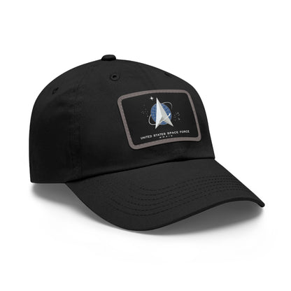 US Space Force Leather Patch Hat