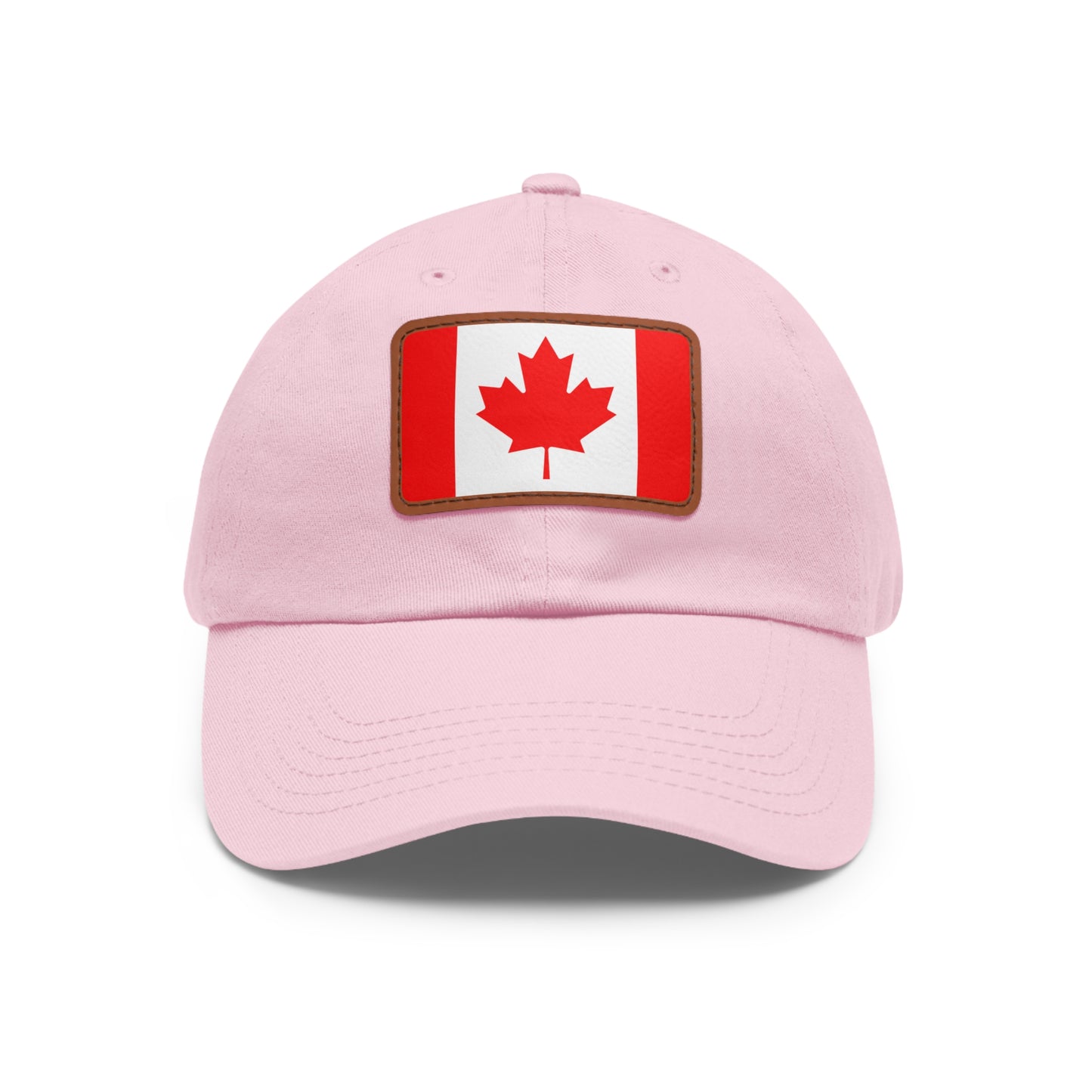 Canada Leather Patch Hat