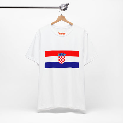 Croatia Flag on T-shirt