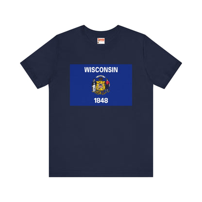 Wisconsin Flag T-shirts