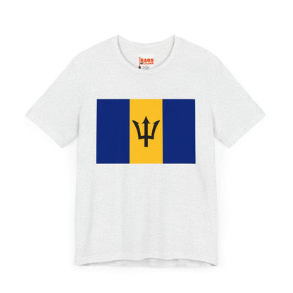 Barbados Flag on T-shirt