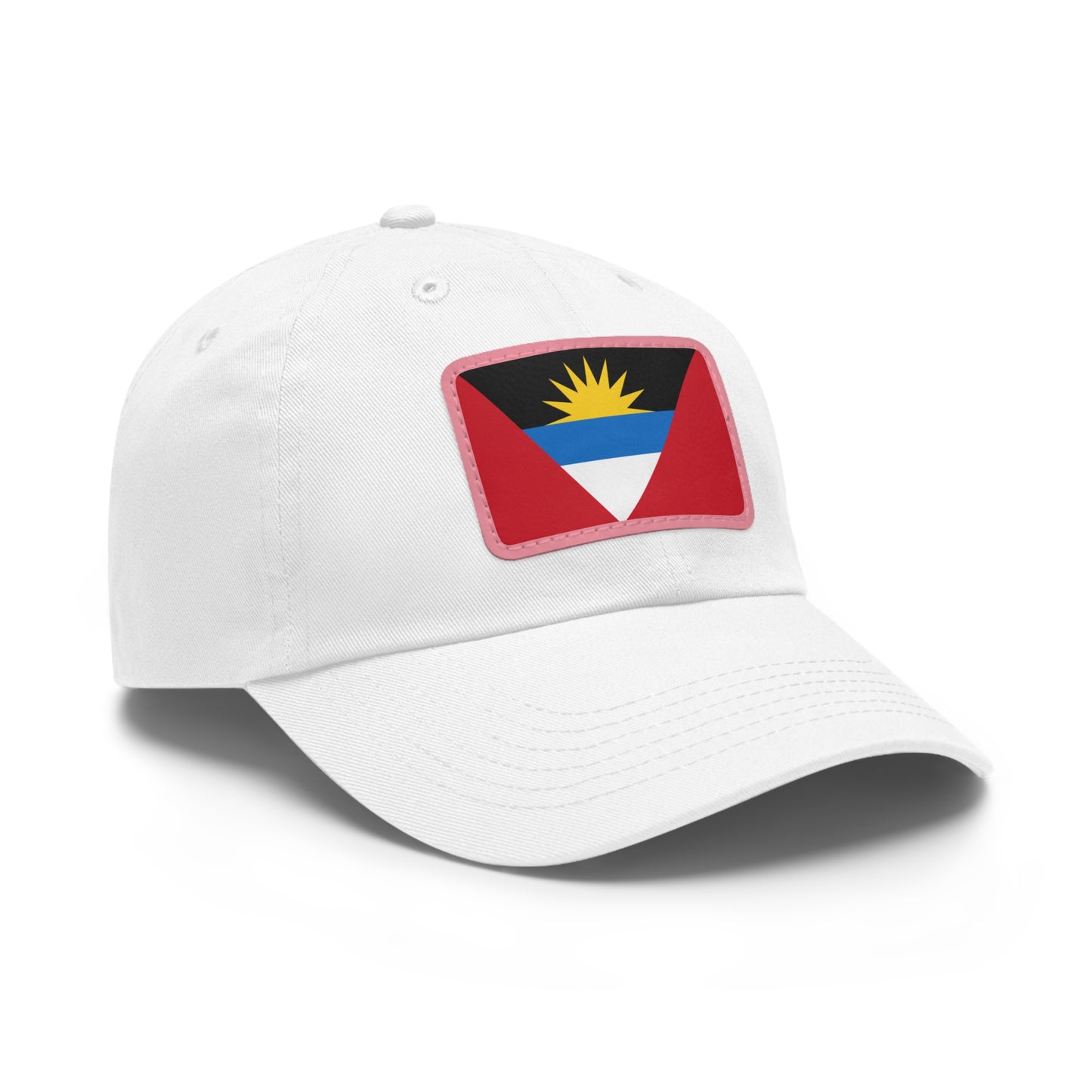 Antigua and Barbuda Leather Patch Hat