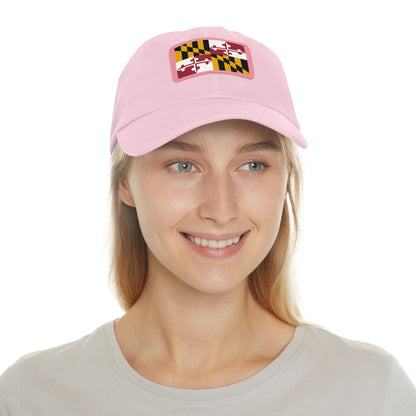 Maryland Leather Patch Hat