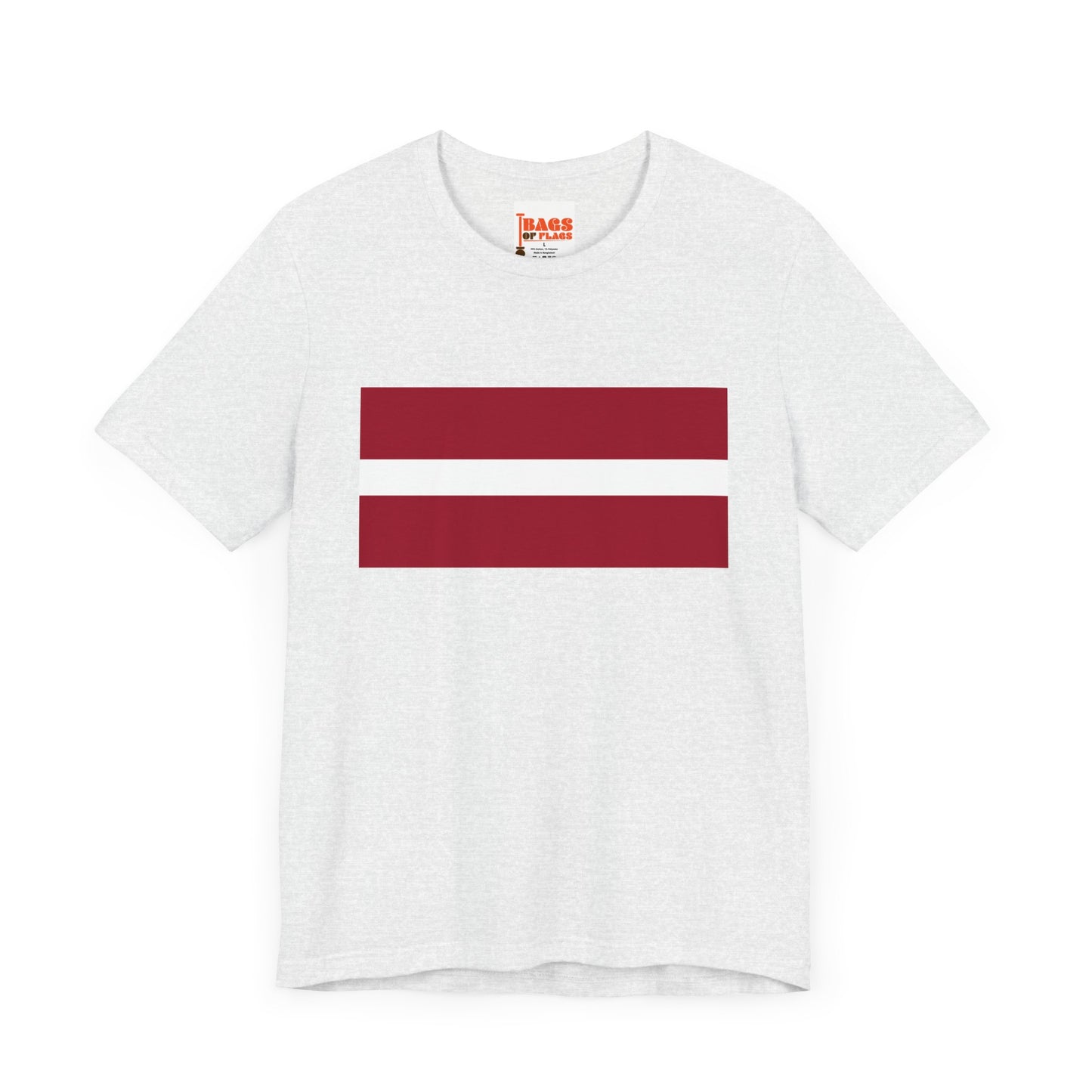 Latvia Flag on T-shirt