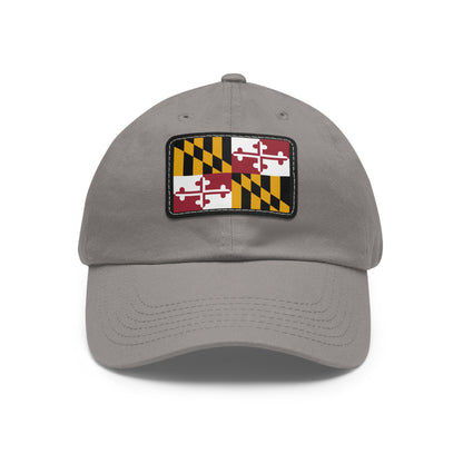 Maryland Leather Patch Hat
