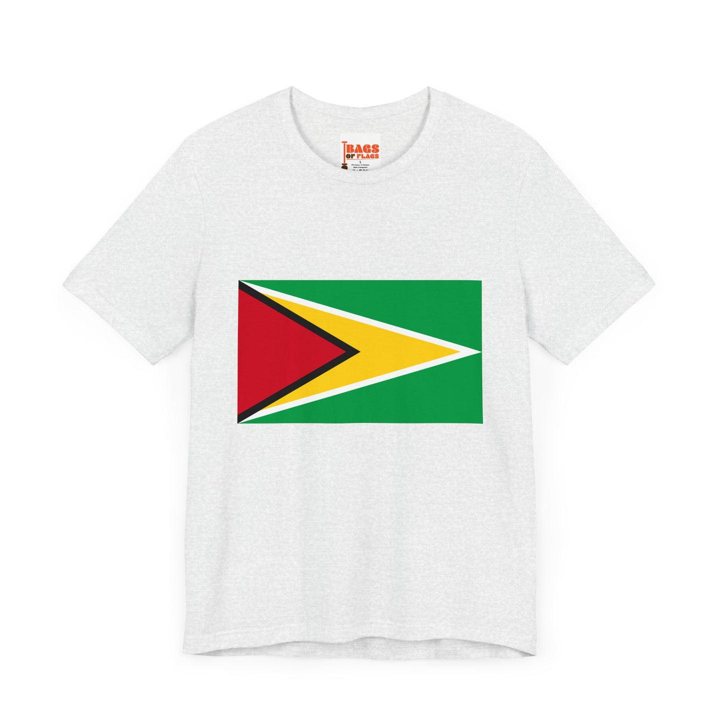 Guyana Flag on T-shirt