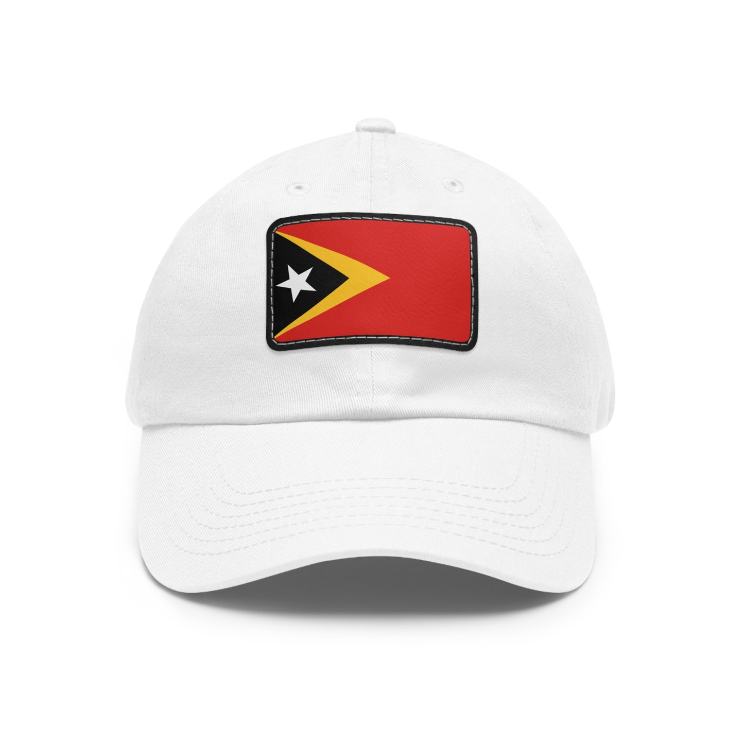 East Timor Leather Patch Hat