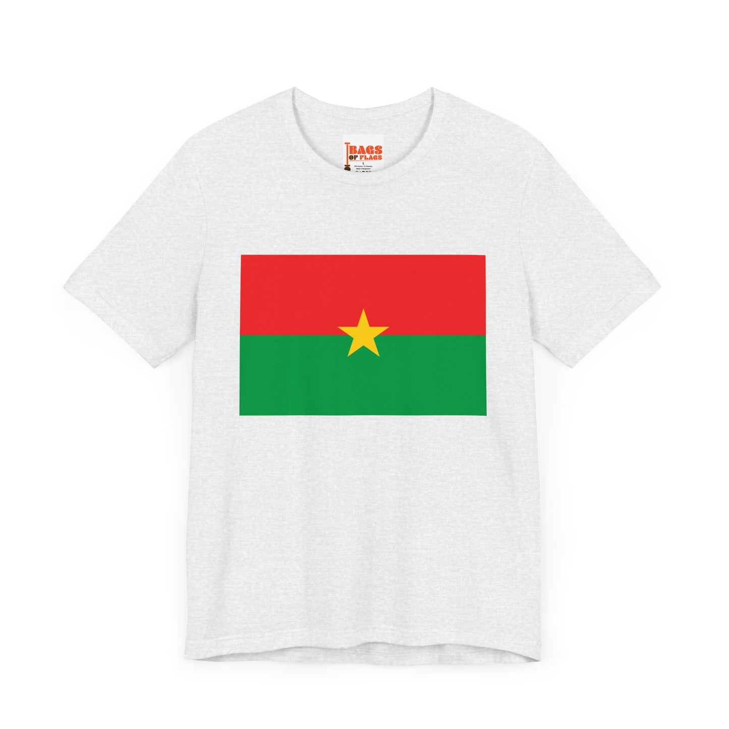 Burkina Faso Flag on T-shirt