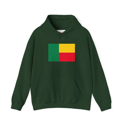 Benin Flag Hoodies