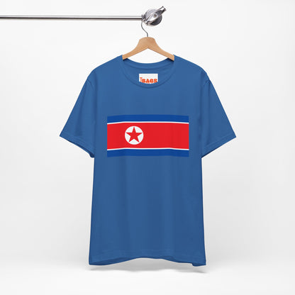 North Korea Flag on T-shirts