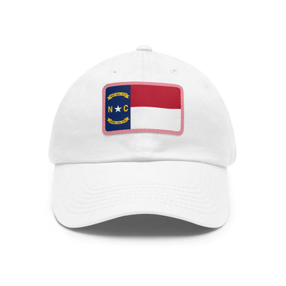 North Carolina Leather Patch Hat