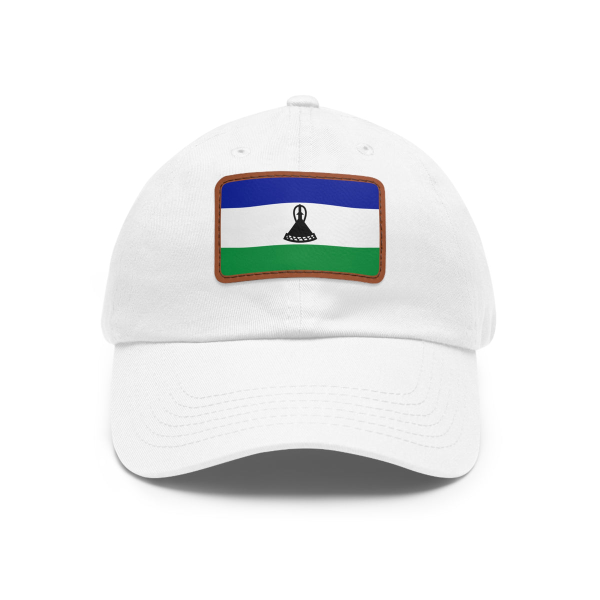 Lesotho Leather Patch Hat