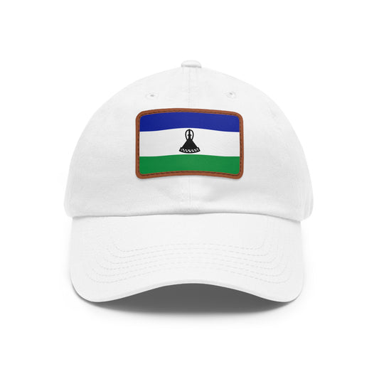 Lesotho Leather Patch Hat
