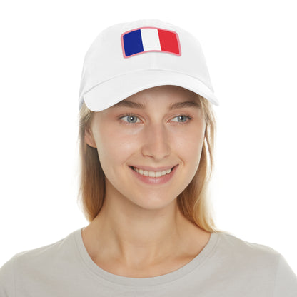 France Leather Patch Hat