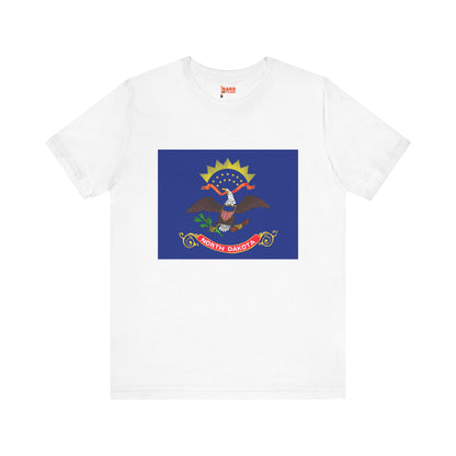 North Dakota Flag T-shirts