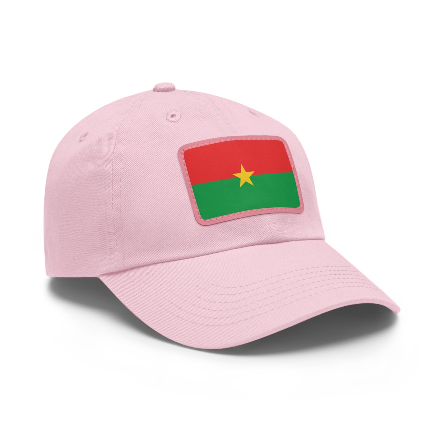 Burkina Faso Leather Patch Hat