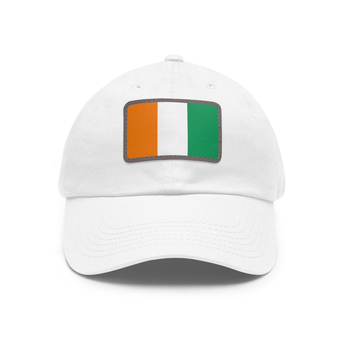 Côte d’Ivoire Leather Patch Hat