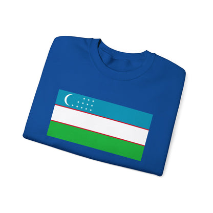 Uzbekistan Flag Sweatshirt